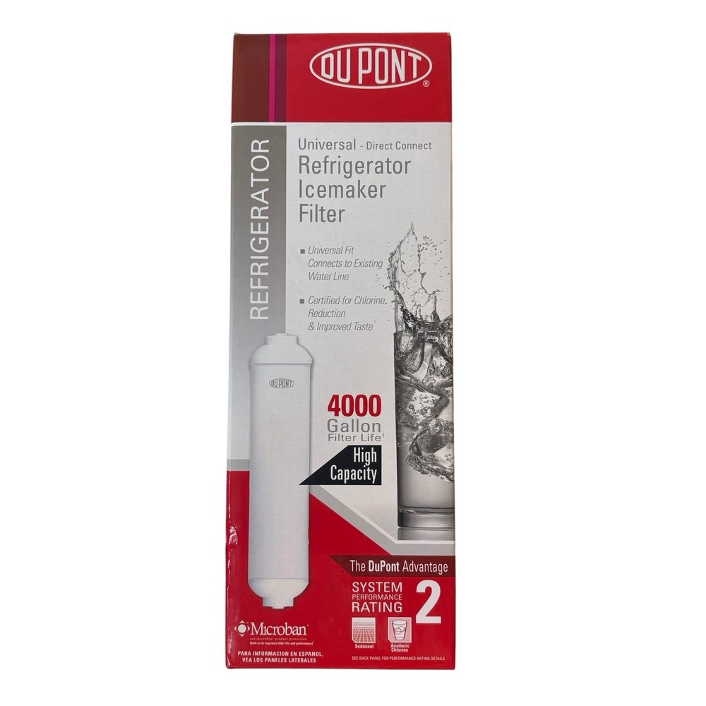 DuPont Universal Direct Connect Refrigerator Ice Maker Filter Model WFIR200 New